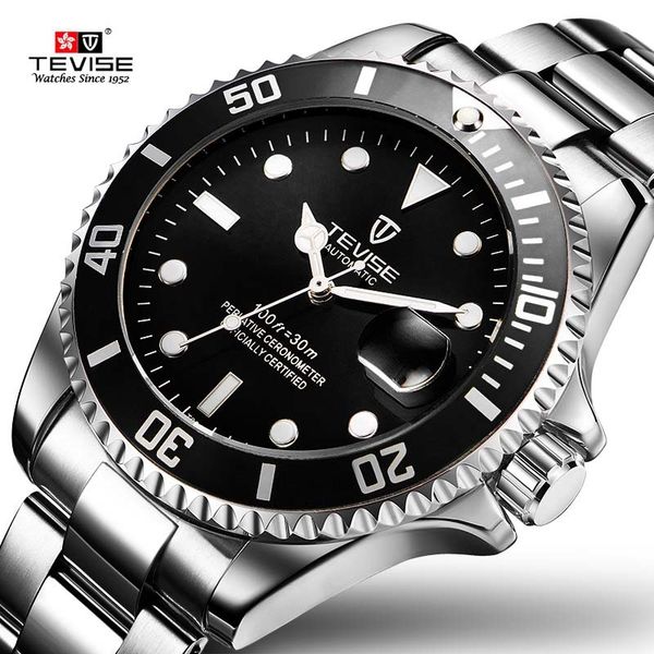 2019 drop shipping tevise brand men mechanical watch automatic fashion luxury stainless steel male clock relogio masculino, Slivery;brown
2019 drop shipping tevise brand men mechanical watch automatic fashion luxury stainless steel male clock relogio masculino, Slivery;brown