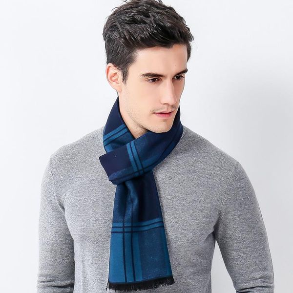 autumn and winter new stripes business men scarf leisure comfortable lattice men scarf, Blue;gray
autumn and winter new stripes business men scarf leisure comfortable lattice men scarf, Blue;gray