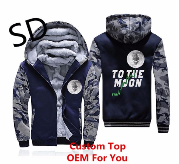 dropshipping ethereum to the moon cryptocurrency hoodies men zipper hoodie novelty sweatshirt jacket fleece thicken jacket coat, Black
dropshipping ethereum to the moon cryptocurrency hoodies men zipper hoodie novelty sweatshirt jacket fleece thicken jacket coat, Black
