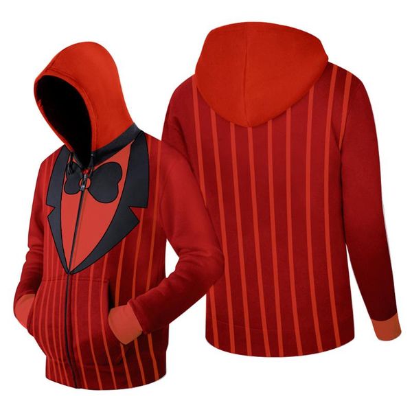 hazbin hoodie sweatshirt 3d print pullover hoody coat cardigan streetwear men red white two version hoodies, Black
hazbin hoodie sweatshirt 3d print pullover hoody coat cardigan streetwear men red white two version hoodies, Black