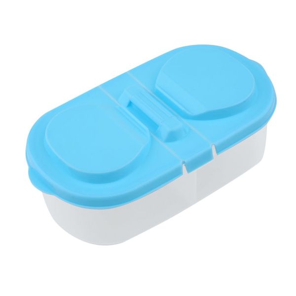 2 colors durable food storage box 2 lattices sealed crisper grains tank kitchen sorting container cans for coarse cereals
2 colors durable food storage box 2 lattices sealed crisper grains tank kitchen sorting container cans for coarse cereals