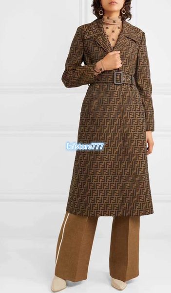 women vintage long windbreaker blazer jacket suit high end girl runway luxury design lapel neck long sleeve shirt praka suit coat 2020, Black;brown
women vintage long windbreaker blazer jacket suit high end girl runway luxury design lapel neck long sleeve shirt praka suit coat 2020, Black;brown