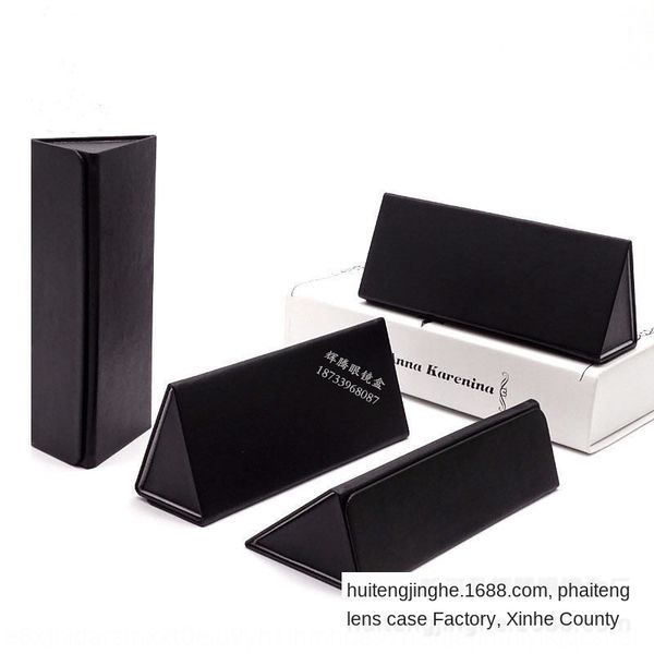 production of various triangular boxes myopia folding handmade glasses case glasses case boxes can be added
production of various triangular boxes myopia folding handmade glasses case glasses case boxes can be added