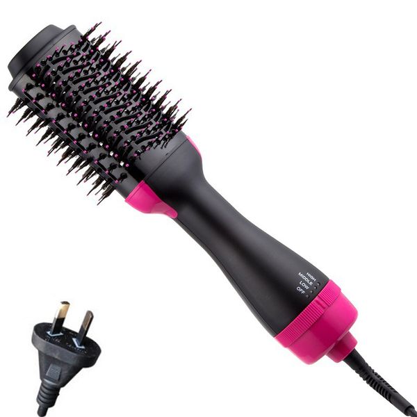 hair straightening brush one-step hair dryer & volumizer air brush au standard 1000 watt for home, travel and salon black&pink
hair straightening brush one-step hair dryer & volumizer air brush au standard 1000 watt for home, travel and salon black&pink