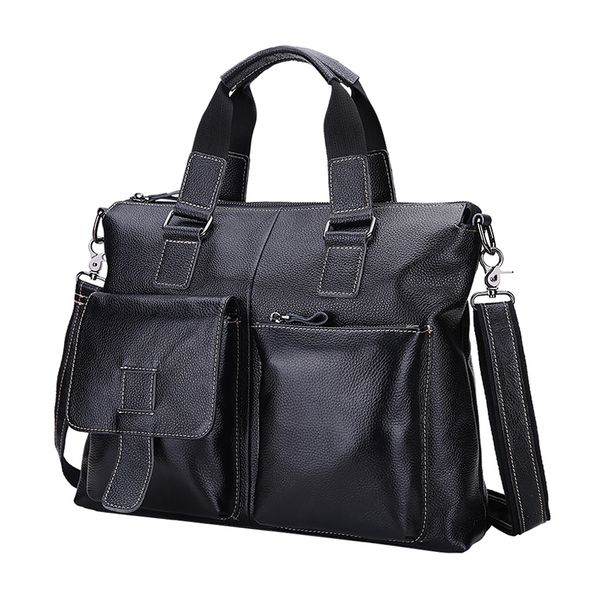 briefcases genuine leather men bag business briefcase messenger handbag men's totes 15 inch lapshoulder crossbody for males
briefcases genuine leather men bag business briefcase messenger handbag men's totes 15 inch lapshoulder crossbody for males