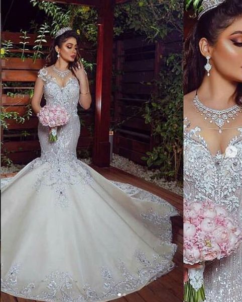 2020 new mermaid wedding dresses full beaded zuhair murad vestidos de noche vintage wedding gowns wedding dress luxury arabic dubai, White
2020 new mermaid wedding dresses full beaded zuhair murad vestidos de noche vintage wedding gowns wedding dress luxury arabic dubai, White