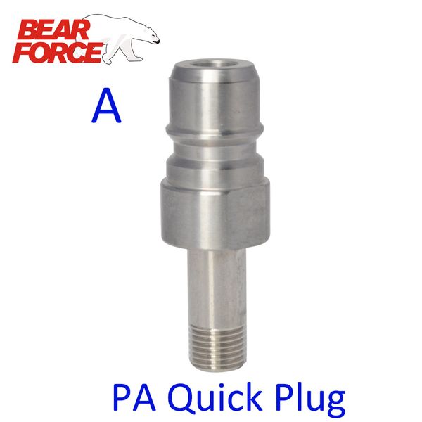 quick release fitting plug for foam gun/ foam nozzle/ generator for pa high pressure washers
quick release fitting plug for foam gun/ foam nozzle/ generator for pa high pressure washers