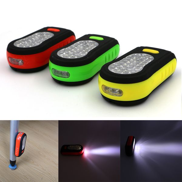 33 + 3led flashlight plastic shell work lamp back bring magnet and a hook automobile overhaul lamp
33 + 3led flashlight plastic shell work lamp back bring magnet and a hook automobile overhaul lamp