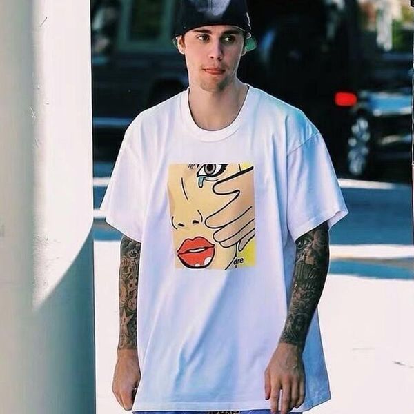 cartoon illustration printed tee couples men women t-shirt summer solid short sleeves street skateboard tee four colours hfhltx085, White;black
cartoon illustration printed tee couples men women t-shirt summer solid short sleeves street skateboard tee four colours hfhltx085, White;black