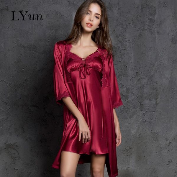women's sleepwear lyun ladies pajamas simulation silk sense sling two-piece home service, Black;red
women's sleepwear lyun ladies pajamas simulation silk sense sling two-piece home service, Black;red
