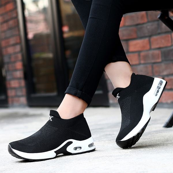 sdz 2020 autumn women platform sneakers shoes flat slip on walking shoes women black breathable mesh sock sneakers 1858
sdz 2020 autumn women platform sneakers shoes flat slip on walking shoes women black breathable mesh sock sneakers 1858