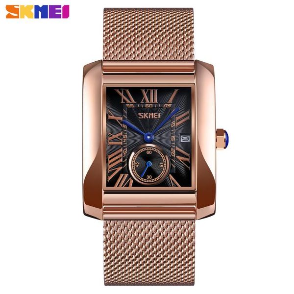 skmei men quartz watch fashion stainless steel bracelet clock waterproof date display wristwatch relogio masculino, Slivery;brown
skmei men quartz watch fashion stainless steel bracelet clock waterproof date display wristwatch relogio masculino, Slivery;brown