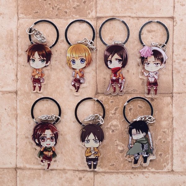 attack on titan keychain double sided acrylic key chain pendant anime accessories cartoon key ring5756273, Slivery;golden
attack on titan keychain double sided acrylic key chain pendant anime accessories cartoon key ring5756273, Slivery;golden