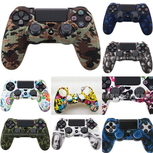 li42j dualshock sony for 4 ps4 slim pro controller силиконовый камуфляжный чехол защитная кожа + колпачки для большого пальца play for stati
li42j dualshock sony for 4 ps4 slim pro controller силиконовый камуфляжный чехол защитная кожа + колпачки для большого пальца play for stati