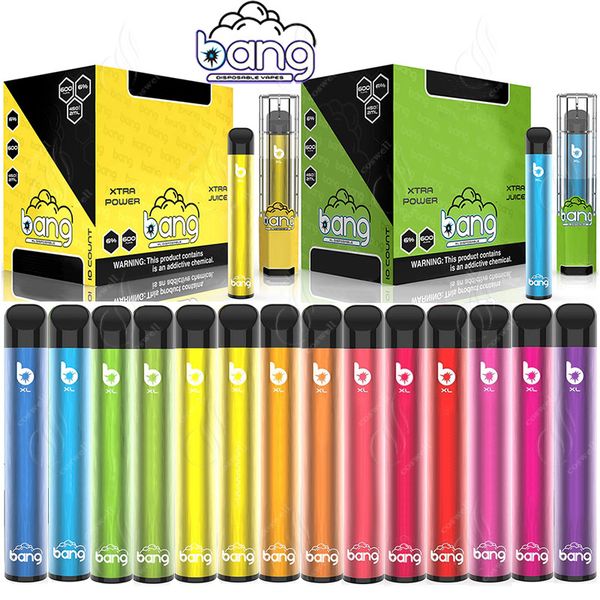 New Bang XL 600Puffs Disposable Vape Pen Pre-filled 2ml Cartridges Pods 450mAh Battery Vaporizers e Cigarette Starter Kit Bars Vapor Device
New Bang XL 600Puffs Disposable Vape Pen Pre-filled 2ml Cartridges Pods 450mAh Battery Vaporizers e Cigarette Starter Kit Bars Vapor Device