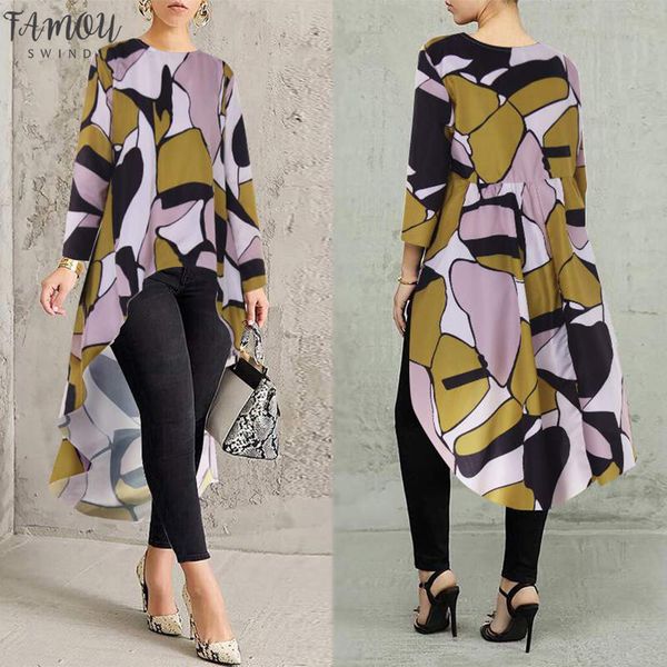 plus size womens print blouse asymmetrical 2020 stylish long chemise female casual swallowtail blusas woman tunic, White
plus size womens print blouse asymmetrical 2020 stylish long chemise female casual swallowtail blusas woman tunic, White