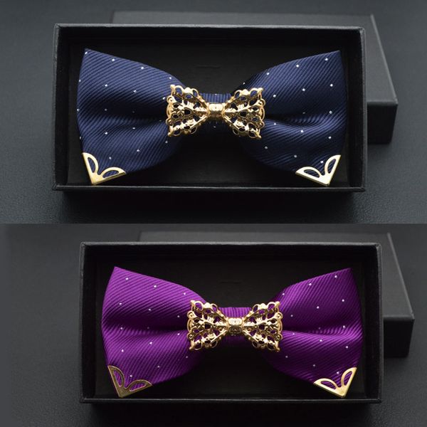 new boutique hollow metal decoration for wedding married groom men neck wear butterfly knot dot bow tie cravat male party black, Blue;purple
new boutique hollow metal decoration for wedding married groom men neck wear butterfly knot dot bow tie cravat male party black, Blue;purple