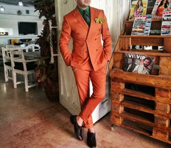 fashion orange mens double breasted suit wedding party dinner groom slim fit dress coat pantstrajes de hombre, White;black
fashion orange mens double breasted suit wedding party dinner groom slim fit dress coat pantstrajes de hombre, White;black