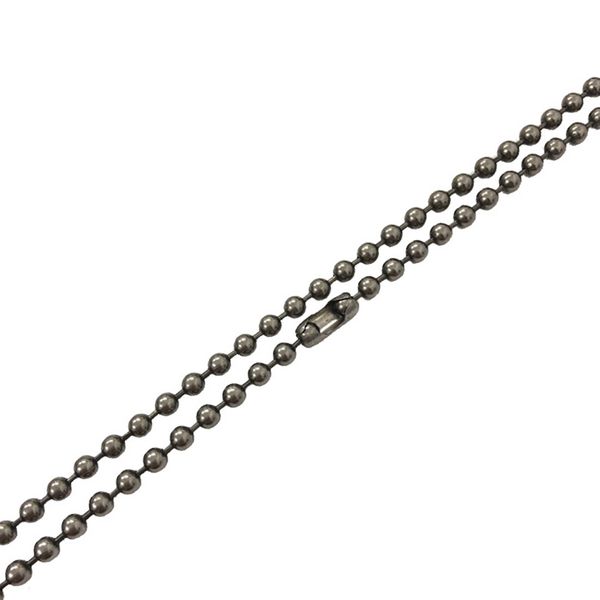 3mm pendant bracelet charm bead chain material accessories diy necklace ultralight pure titanium jewelry making decorative ball, Silver
3mm pendant bracelet charm bead chain material accessories diy necklace ultralight pure titanium jewelry making decorative ball, Silver