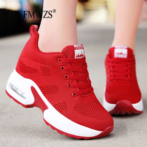 hyfmwzs increase walking shoes 8cm breathable casual women shoes spor ayakkabi bayan zapatillas mujer sneakers summer, Black
hyfmwzs increase walking shoes 8cm breathable casual women shoes spor ayakkabi bayan zapatillas mujer sneakers summer, Black