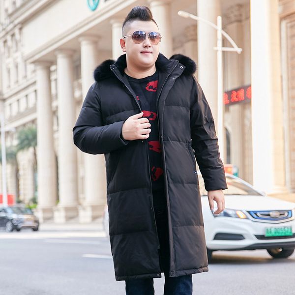 2019 winter new men's oversized -9xl 10xl winter with detachable fur collar coat long over the knee black clothes
2019 winter new men's oversized -9xl 10xl winter with detachable fur collar coat long over the knee black clothes