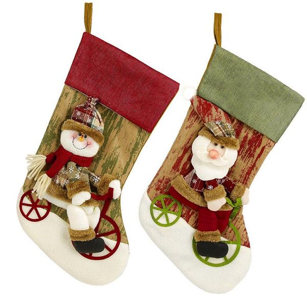 christmas decorations santa claus snowman elk bear socks christmas stocking gift bag candy bag tree hanging ornaments
christmas decorations santa claus snowman elk bear socks christmas stocking gift bag candy bag tree hanging ornaments