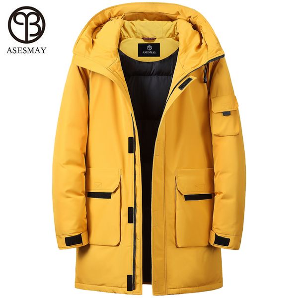 asesmay new arrival down jacket men fashion long coats winter brand mens parka jackets thick warm yellow solid casual outerwear, Black
asesmay new arrival down jacket men fashion long coats winter brand mens parka jackets thick warm yellow solid casual outerwear, Black