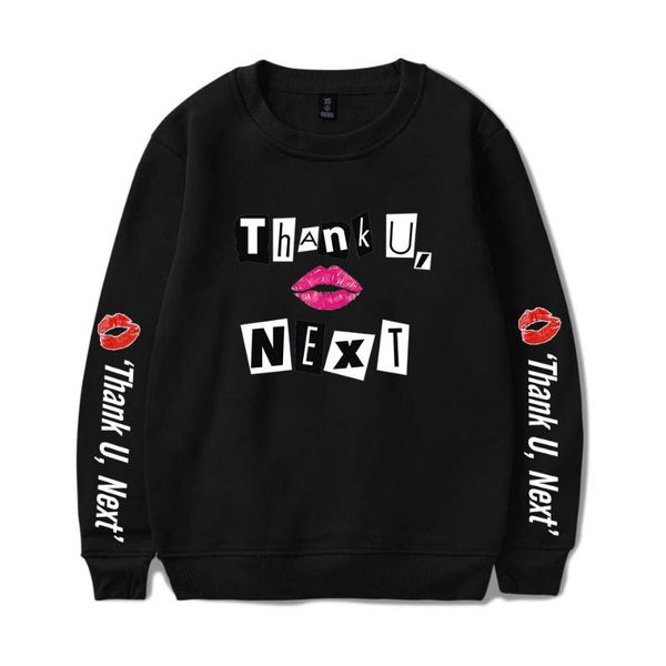 thank u next women casual sweatshirt capless long sleeves hoodies sweatshirts print kpops plus size 4xl clothes, Black
thank u next women casual sweatshirt capless long sleeves hoodies sweatshirts print kpops plus size 4xl clothes, Black
