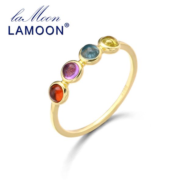 lamoon 925 sterling silver 3mm natural stone ring 14k gold plated z citrine cocktail rings fine jewelry for women lmri128, Golden;silver
lamoon 925 sterling silver 3mm natural stone ring 14k gold plated z citrine cocktail rings fine jewelry for women lmri128, Golden;silver