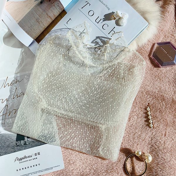 mishow atumn winter lace slim fit shirt women long sleeve lady sweety blouse mx19d4775, White
mishow atumn winter lace slim fit shirt women long sleeve lady sweety blouse mx19d4775, White