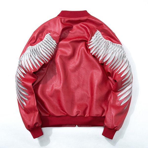 new spring zipper pilot bomber jackets coats fashion streetwear hip hop european design gold wing embroidery jacket men, Black;brown
new spring zipper pilot bomber jackets coats fashion streetwear hip hop european design gold wing embroidery jacket men, Black;brown