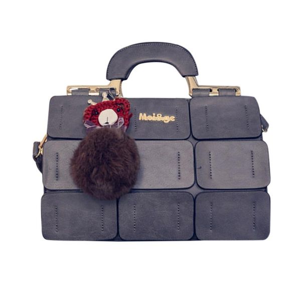 women's leather handbags designer fashion hair ball large capacity plaid shoulder bags wild crossbody hand bag
women's leather handbags designer fashion hair ball large capacity plaid shoulder bags wild crossbody hand bag