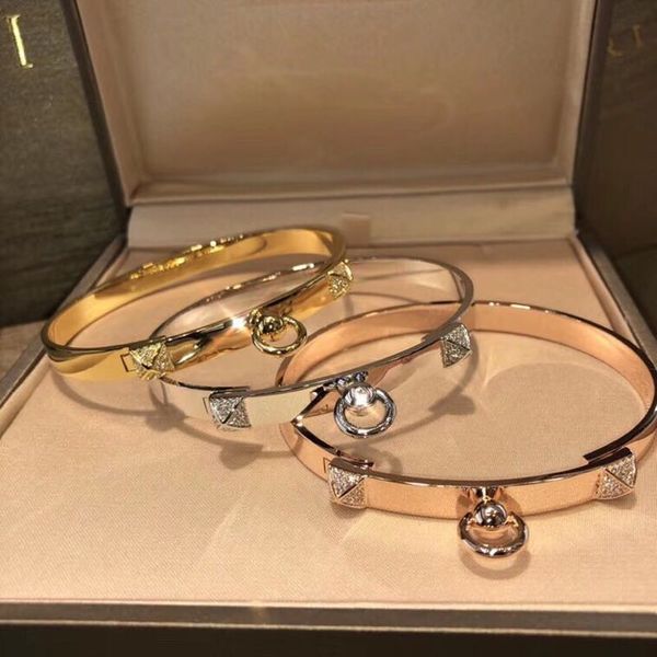 diamond designer bracelet ladies diamond rivet 18k gold plated bracelet luxury men and women lovers bracelet 2019 new box card packaging, Black
diamond designer bracelet ladies diamond rivet 18k gold plated bracelet luxury men and women lovers bracelet 2019 new box card packaging, Black