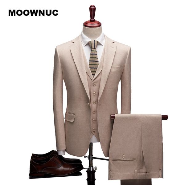 moownuc men casual striped suits 2019 new arrival brand men's suit jacket formal business blazer party clothing, White;black
moownuc men casual striped suits 2019 new arrival brand men's suit jacket formal business blazer party clothing, White;black