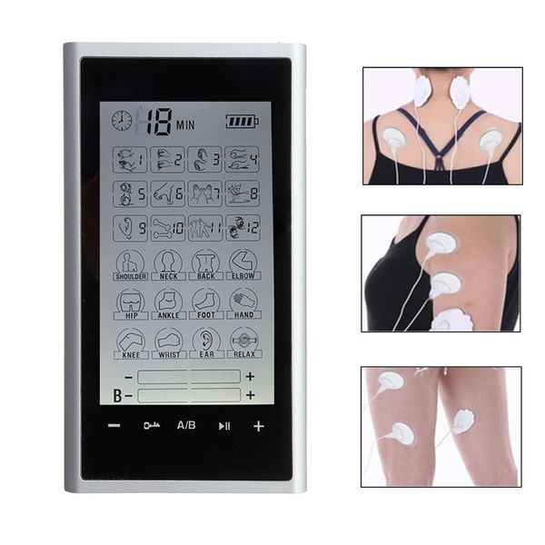 tens unit 24 modes electric pulse massager muscle stimulator therapy machine pain relief for back neck foot leg massage health care
tens unit 24 modes electric pulse massager muscle stimulator therapy machine pain relief for back neck foot leg massage health care