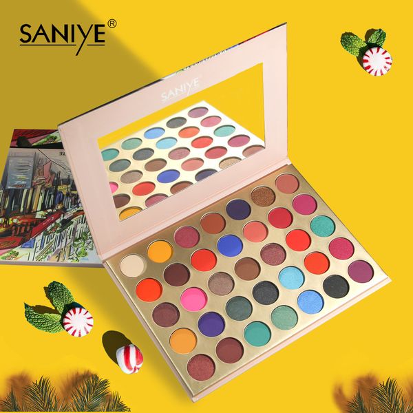 saniye eyeshadow palette shimmer matte neutral glitter eyeshadow palette 35 colors pigmented makeup teenage style t077
saniye eyeshadow palette shimmer matte neutral glitter eyeshadow palette 35 colors pigmented makeup teenage style t077