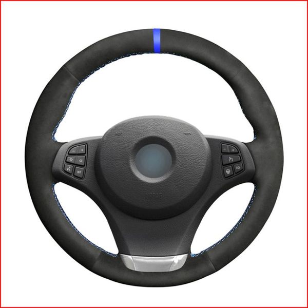 diy black suede car steering wheel cover for e83 x3 2003 2004 2005 2006 2007 2008 2009 2010 e53 x5 2004-2006 accessories
diy black suede car steering wheel cover for e83 x3 2003 2004 2005 2006 2007 2008 2009 2010 e53 x5 2004-2006 accessories