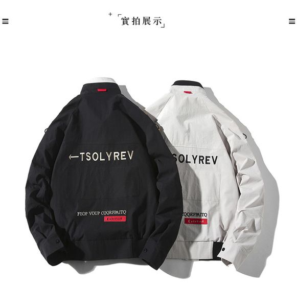 2019 winter autumn streetwear casual clothing fashion designer long sleeve embroidery print jacket luxury jacket, Black;brown
2019 winter autumn streetwear casual clothing fashion designer long sleeve embroidery print jacket luxury jacket, Black;brown