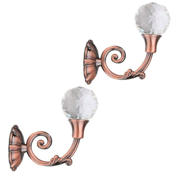 2x large metal crystal hooks exquisite glass curtain holdback wall tie back hook hanger forja de puerta hierro
2x large metal crystal hooks exquisite glass curtain holdback wall tie back hook hanger forja de puerta hierro