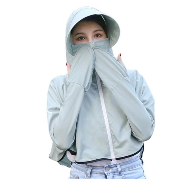 sun protection clothing female summer sun protection shirt outdoor cycling anti-uv clothing thin coat, Black;red
sun protection clothing female summer sun protection shirt outdoor cycling anti-uv clothing thin coat, Black;red