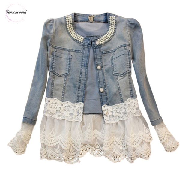 new women jeans lace jackets jeans women big jeans jacket long sleeve denim feminine outwear women shelters casual mujer cardigan, Black;brown
new women jeans lace jackets jeans women big jeans jacket long sleeve denim feminine outwear women shelters casual mujer cardigan, Black;brown