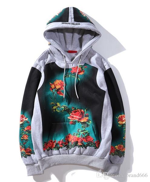 2019 warm fashion designer brand hoodies men women flower printing sweatshirts pullover men hip hop skateboard clothes, Black
2019 warm fashion designer brand hoodies men women flower printing sweatshirts pullover men hip hop skateboard clothes, Black