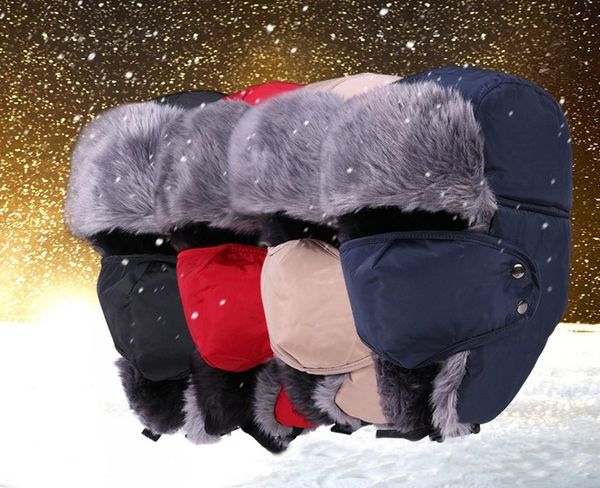 winter hat bomber hats for men women outdoor thickening cotton fur winter ear flap keep warm snow caps russian ski bomber hat, Blue;gray
winter hat bomber hats for men women outdoor thickening cotton fur winter ear flap keep warm snow caps russian ski bomber hat, Blue;gray