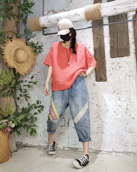 navy blue cartoon painting patch embroidered elastic waist bigger sizes female jeans bk4699
navy blue cartoon painting patch embroidered elastic waist bigger sizes female jeans bk4699