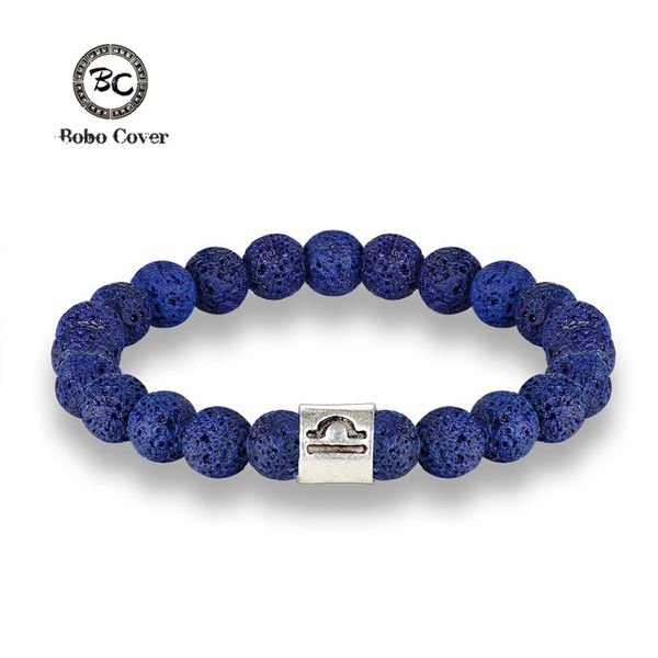 new 12 zodiac signs 8mm beads bracelets handmade vintage blue lava stone beads elastic bracelets jewelry for men women jewelry, Golden;silver
new 12 zodiac signs 8mm beads bracelets handmade vintage blue lava stone beads elastic bracelets jewelry for men women jewelry, Golden;silver