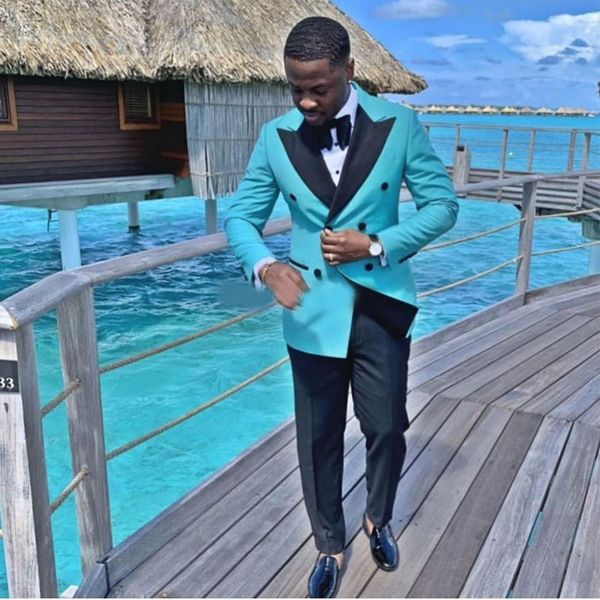 two pieces mens suits slim fit wedding grooms tuxedos peaked lapel formal blazer double breasted prom suit (jacket+pants+bow, Black;gray
two pieces mens suits slim fit wedding grooms tuxedos peaked lapel formal blazer double breasted prom suit (jacket+pants+bow, Black;gray