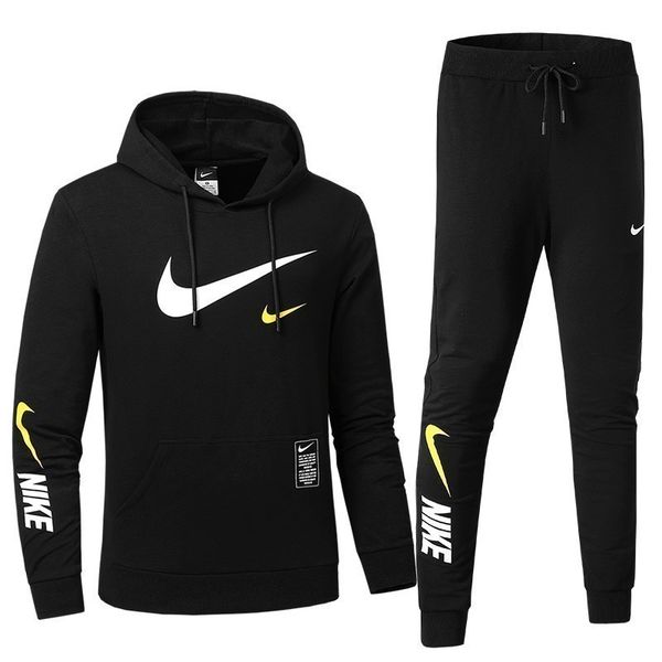 nike новые повседневные костюмы с капюшоном молния мужская спортивная одежда простой капюшон шнурок брюки из двух частей костюм с карманами, Gray
nike новые повседневные костюмы с капюшоном молния мужская спортивная одежда простой капюшон шнурок брюки из двух частей костюм с карманами, Gray