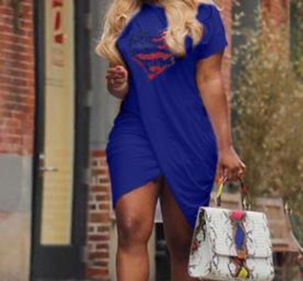 fashion-2019 women summer love casual dress cross designer short sleeved candy color dresses plus size 5xl, Black;gray
fashion-2019 women summer love casual dress cross designer short sleeved candy color dresses plus size 5xl, Black;gray