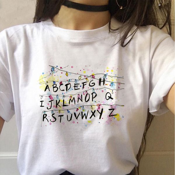 странные вещи 3 женщины майка смешные фам одиннадцать tshirt мода ulzzang короткий рукав фильм женский harajuku tshirt негабаритного, White
странные вещи 3 женщины майка смешные фам одиннадцать tshirt мода ulzzang короткий рукав фильм женский harajuku tshirt негабаритного, White