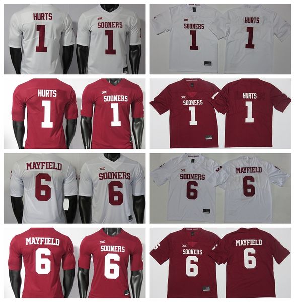 college football jersey stitched 150th baker mayfield jalen hurts 2019 ncaa oklahoma sooners jerseys white red, Black
college football jersey stitched 150th baker mayfield jalen hurts 2019 ncaa oklahoma sooners jerseys white red, Black